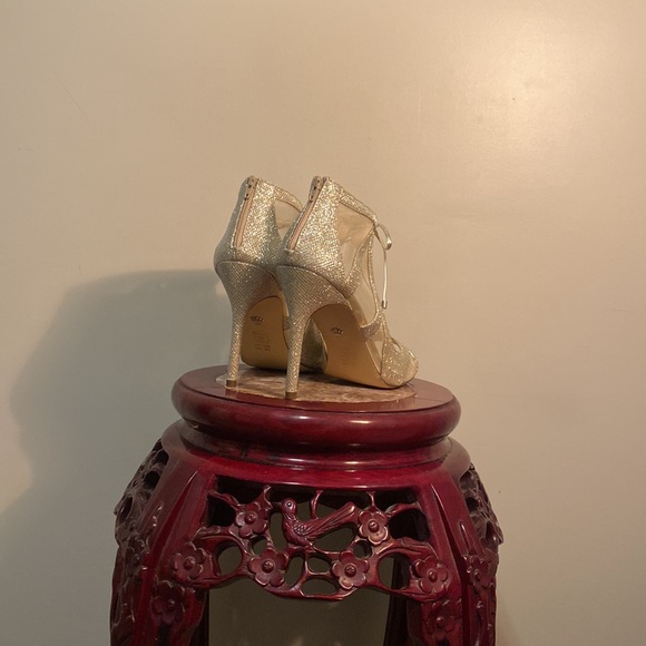 Nina gold sparkle heel 8.5 - Picture 5 of 7